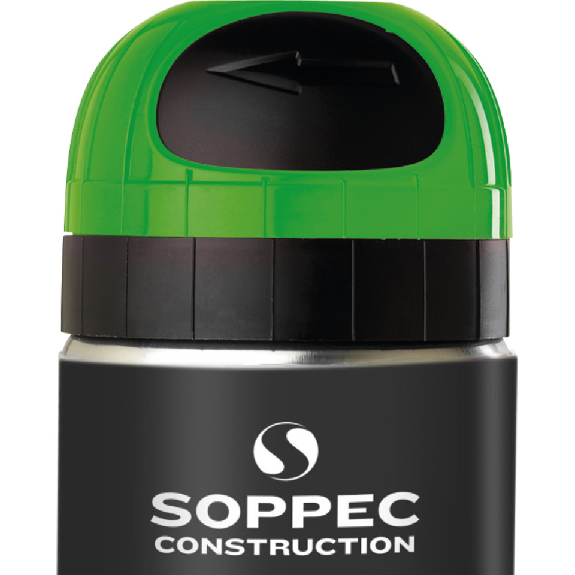 SOPPEC Markierfarbe Fluo T.P., für ca. 10 Monate, grün, fluoreszierend, 500ml/Dose-Beschreibung lesen