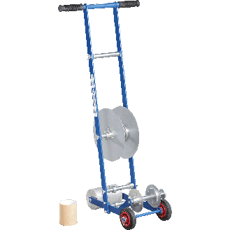 Abrollgerät Tape-Master, für Bodenmark.bänder/Antirutschbeläge, bis 100mm Breite-Beschreibung lesen