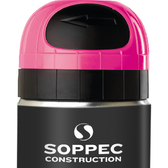 SOPPEC Markierfarbe Fluo T.P., für ca. 10 Monate, pink, fluoreszierend, 500ml/Dose-Beschreibung lesen