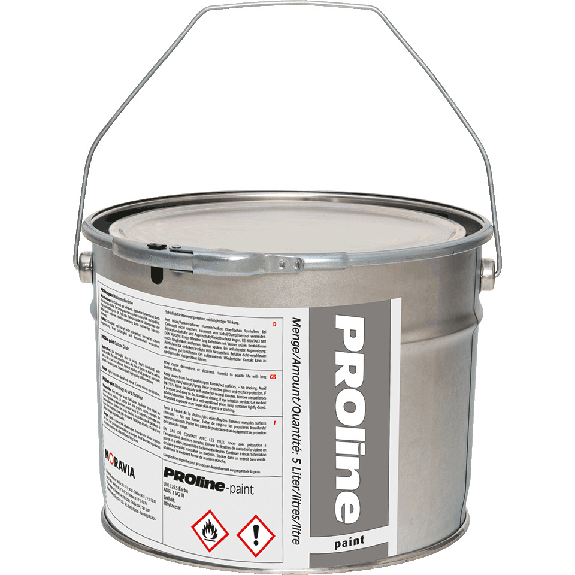 PROline-Paint Außenmarkierfarbe, grau RAL 7043, 5l-Beschreibung lesen