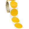 Bodenmarkierungspunkt, gelb (ca. RAL 1018), Ø 68mm, 450/Rolle