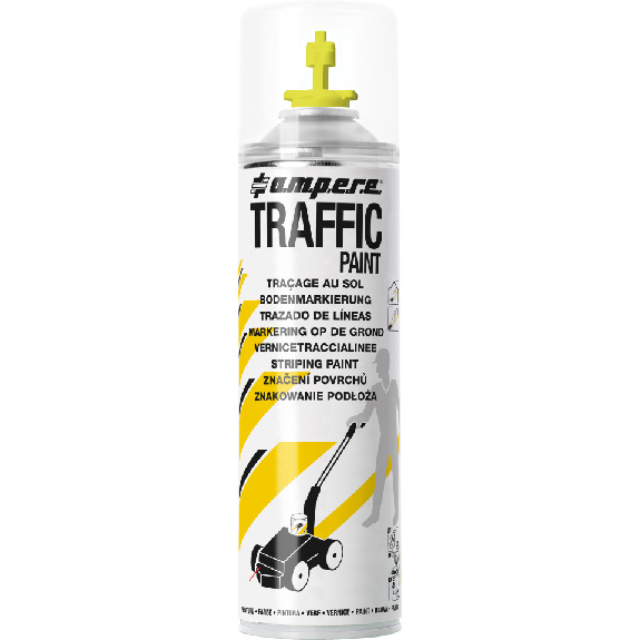 A.M.P.E.R.E. TRAFFIC Paint Markierungsfarbe,für SUPER-Striper,gelb,500ml A.M.P.E.R.E. TRAFFIC Paint Markierungsfarbe,für SUPER-Striper,gelb,500ml-Beschreibung lesen
