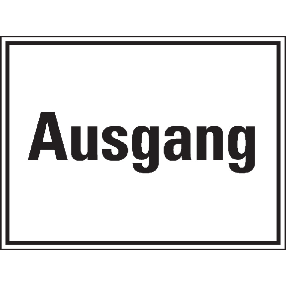 Boden-Hinweisschild Ausgang, Rutschhemmung R10, Bodenmarkierungsfolie, 400x300mm Boden-Hinweisschild Ausgang, Rutschhemmung R10, Bodenmarkierungsfolie, 400x300mm-Beschreibung lesen