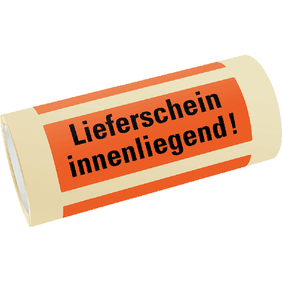 Hinweisetikett Lieferschein innenl., leuchtrot, Haftpapier, permanent, 147x50mm, 250/RO Hinweisetikett Lieferschein innenl., leuchtrot, Haftpapier, permanent, 147x50mm, 250/RO-Beschreibung lesen