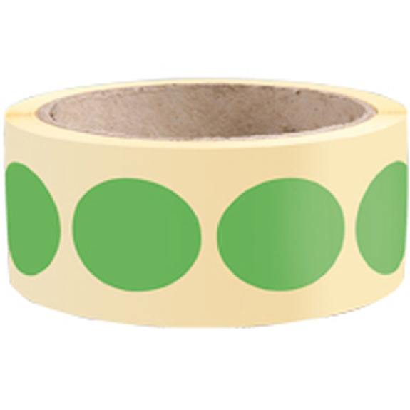 Markierungspunkt, blanko, grün, Haftpapier, ablösbar, Ø 50mm, 500/Rolle Markierungspunkt, blanko, grün, Haftpapier, ablösbar, Ø 50mm, 500/Rolle-Beschreibung lesen