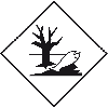 Gefahrgutzettel (Placards) umweltgefährdende Stoffe, Folie, seewasserbeständig, 250x250mm, IMDG-Code, GGVSEB, ADR, IATA