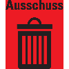 Organisationsetikett Ausschuss, rot, Haftpapier, ablösbar, 17x17mm, 500/Rolle Organisationsetikett Ausschuss, rot, Haftpapier, ablösbar, 17x17mm, 500/Rolle
