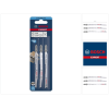 Bosch EXPERT Hardwood 2-side clean Stichsgeblatt-Set, 2-tlg., T308BF/BFP