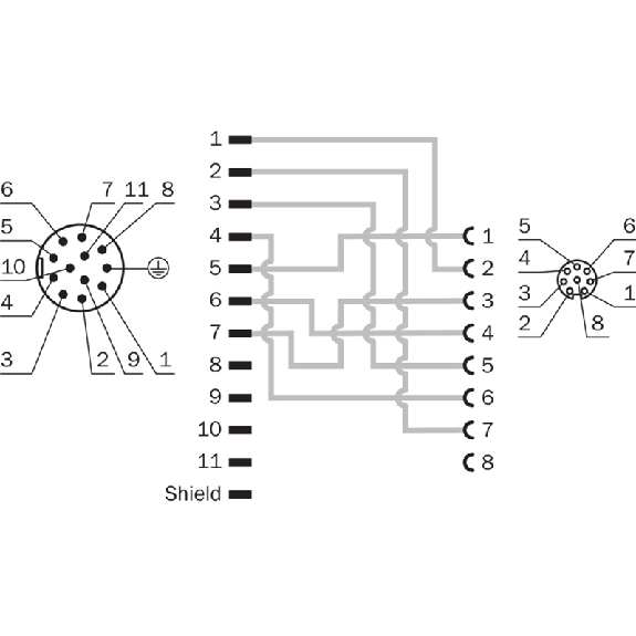 Kit adaptateur C4000 Standard pour deTec4 sortie d'état - SIC2075993-Lire la description