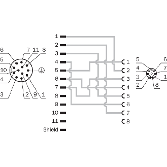 Kit adaptateur C4000 Standard pour deTec4 sortie détat - SIC2075993-Lire la description