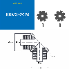 KKM352020  20/20 Zähne  Modul: 3,5  Teilungsdurchmesser: 70 mm  Außendurchmesser: 75 mm  Zahnbreite: 22 mm