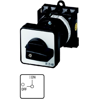 Int Mar-Arrêt,6 pôle + 1 F + 1 O,32 A,90°,encastré,fixation arrière - T3-4-15682/Z-Lire la description