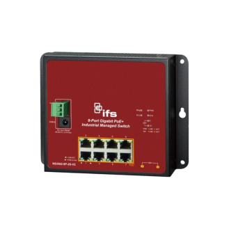 Industrial Gigabit PoE Switch NS3562-8P-2S-V2, 8 Ports mit PoE, 2x SFP, managed, Wandmontage-Beschreibung lesen