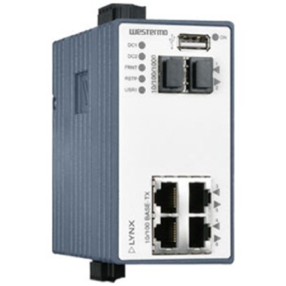 Switch Ethernet manageable avec fonctionnalité routeur - WES L206-F2G Switch Ethernet manageable avec fonctionnalité routeur - WES L206-F2G-Lire la description
