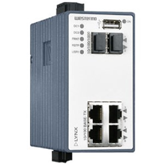 Switch Ethernet manageable avec fonctionnalité routeur - WES L206-F2G-Lire la description