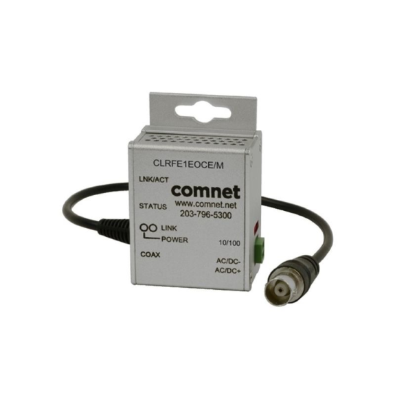 Ethernet über Koax Sender CLRFE1EOCE/M, 1 Kanal, 10/100 MBit, -40+75 GradC, Ultra Mini Ethernet über Koax Sender CLRFE1EOCE/M, 1 Kanal, 10/100 MBit, -40+75 GradC, Ultra Mini-Beschreibung lesen