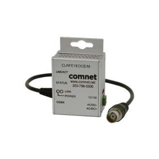 Ethernet über Koax Sender CLRFE1EOCE/M, 1 Kanal, 10/100 MBit, -40+75 GradC, Ultra Mini-Beschreibung lesen