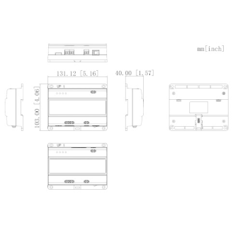 2-Draht-Switch VTNS2003B-2 für Intercom-Beschreibung lesen