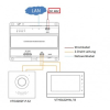 2-Draht-Switch VTNS2003B-2 für Intercom