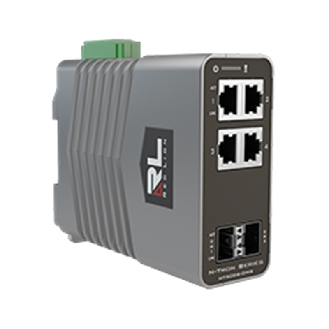 Switch Ethernet géré 6 ports Gigabit (4xRJ45, 2xSFP Slot extension) - NT-5006-DM2-0000-Lire la description