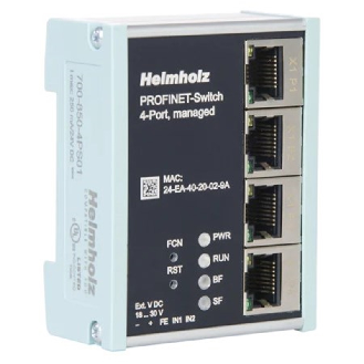 Switch Ethernet Industriel Manageable 4Ports PROFINET 100MBit/s 4XRJ - 700-850-4PS01-Lire la description