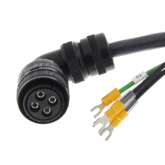 Câble d'alim pour servomoteurs G5 sans frein, 3KW-5KW, 40m - R88A-CAGD040SR-E-Lire la description