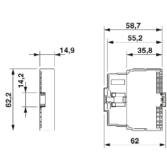 Obturateur d'emplacement, IP20 - AXL SE SC-A-Lire la description