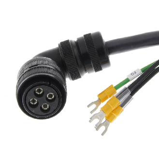 Câble d'alim pour servomoteurs G5 sans frein, 3KW-5KW, 50m - R88A-CAGD050SR-E-Lire la description