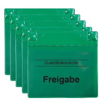 tarifold Kennzeichnungs-Pad Freigabe, grün, magnetisch, 230x220x35mm, 5/VE-Beschreibung lesen