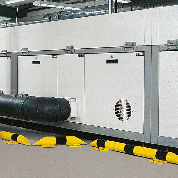 Rollstopp, zum Aufdübeln, gelb/schwarz, Stahlrohr, feuerverzinkt, Ø 76mm, 500mm Rollstopp, zum Aufdübeln, gelb/schwarz, Stahlrohr, feuerverzinkt, Ø 76mm, 500mm-Beschreibung lesen