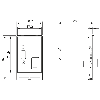 Plaque frontale 1×USB type A, 1xRJ45 , 8 pôles, métal - SI-FP-R1A-U1A Plaque frontale 1×USB type A, 1xRJ45 , 8 pôles, métal - SI-FP-R1A-U1A