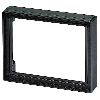 Cadre frontal ouvert, IP 65/IP 40, Gris graphite - FO 3000