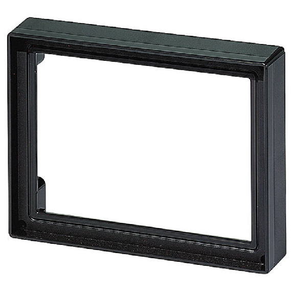 Cadre frontal ouvert, IP 65/IP 40, Gris graphite - FO 3000 Cadre frontal ouvert, IP 65/IP 40, Gris graphite - FO 3000-Lire la description