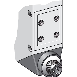 Cellule EAP PNP/NPN P=1,2m Pot. LR LO/DO / M12 4P - WT24-2B470-Lire la description