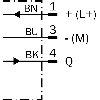 Cellule Bar. reflex PNP P=5m DO M18 Plast. Axial / M12 4P - MHL15-P3236 (ARTICLE RECONDITIONNE)