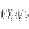 Cellule EAP PNP P=300mm Pot. Laser LO/DO / M12 4P+C0.12m - WTB9L-3P3461