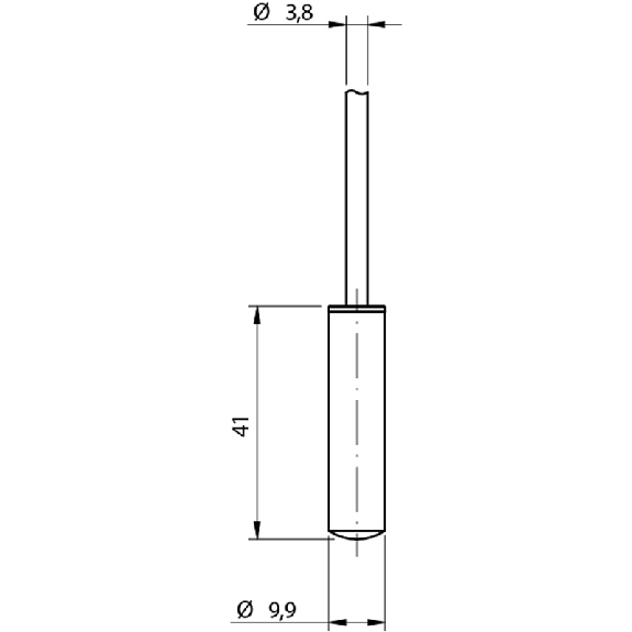 Cellule Barrage (E) AMPLI P=75m IR Ø10x41mm PC Câble 10m PVC - DGE/01-0B Cellule Barrage (E) AMPLI P=75m IR Ø10x41mm PC Câble 10m PVC - DGE/01-0B-Lire la description
