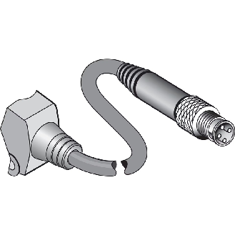 Cellule Bar. reflex transp. PNP P=5m PinPoint LO/DO / M12 4P+C0.12m - WL9G-3P3432S03-Lire la description