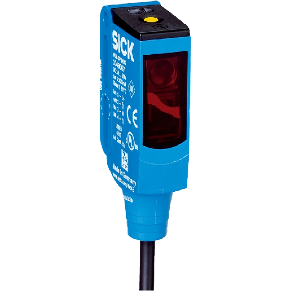 Cellule Bar. reflex transp. PNP P=5m PinPoint LO/DO / M12 4P+C0.12m - WL9G-3P3432S03-Lire la description