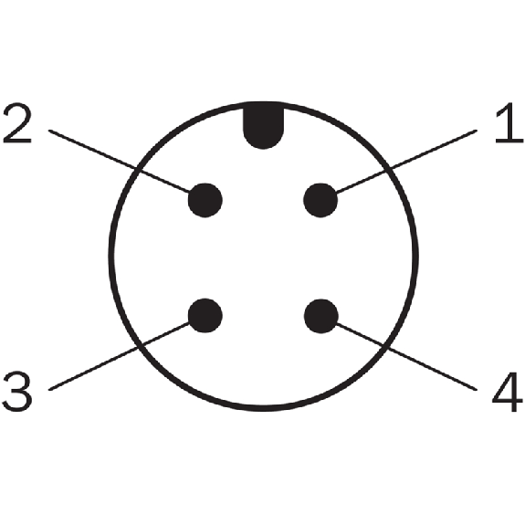 Cellule EAP PNP P=50mm IR LO Hybride / M12 4P - ZTB18-4PZ4A1D02-Lire la description