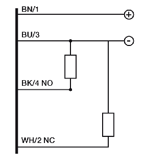 Cellule Barrage (R) PNP P=15m IR NO+NF Inox 316L M08 4P - QFID/BP-1F-Lire la description