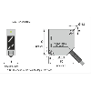 Cellule Barrage (E) P=2m IR 12-250Vac/dc / Câble 2m - FTQSP-BE-R