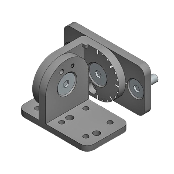 Support pivotant 0-180 ° pour éclairages BAR - SWIVEL-MOUNT-Lire la description