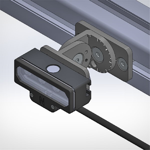 Support pivotant 0-180 ° pour éclairages BAR - SWIVEL-MOUNT-Lire la description