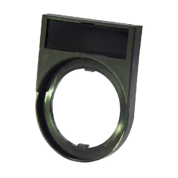 Porte-étiquette (petite), perçage Ø22mm - A22NZ-A-50103-Lire la description