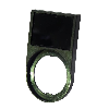 Porte-étiquette (grande), perçage Ø22mm - A22NZ-A-51103