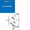 ENGM10054  54 Zähne  Modul: 1  Teilungsdurchmesser: 54 mm  Außendurchmesser: 56 mm  Zahnbreite: 15 mm
