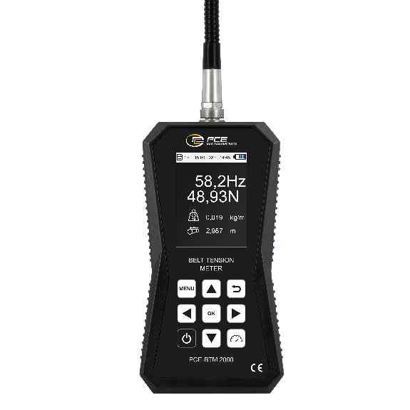 Compteur de tension de courroie de distribution PCE-BTM 2000A-Lire la description