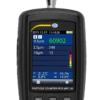 Compteur de particules PCE-MPC 30-Lire la description