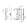 Goulotte largeur : 60 mm, hauteur : 80 mm, longueur : 2 000 mm - CD 60X80